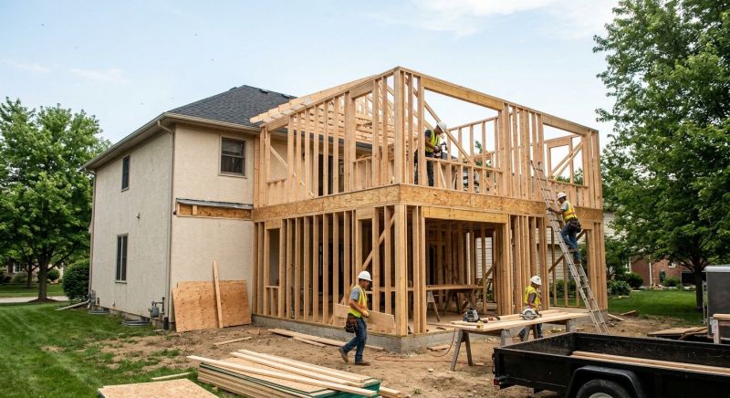 Construction Framing in Conroe, TX