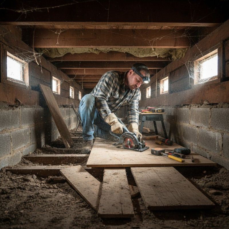 Subfloor Repair in Conroe, TX