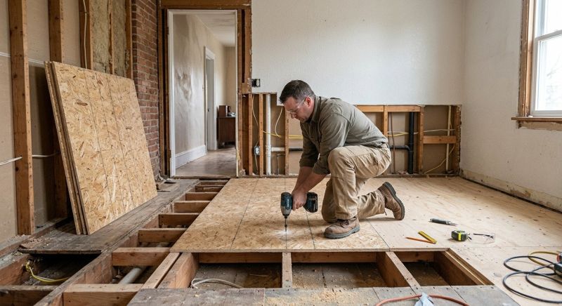 Subfloor Service in Kansas City, KS